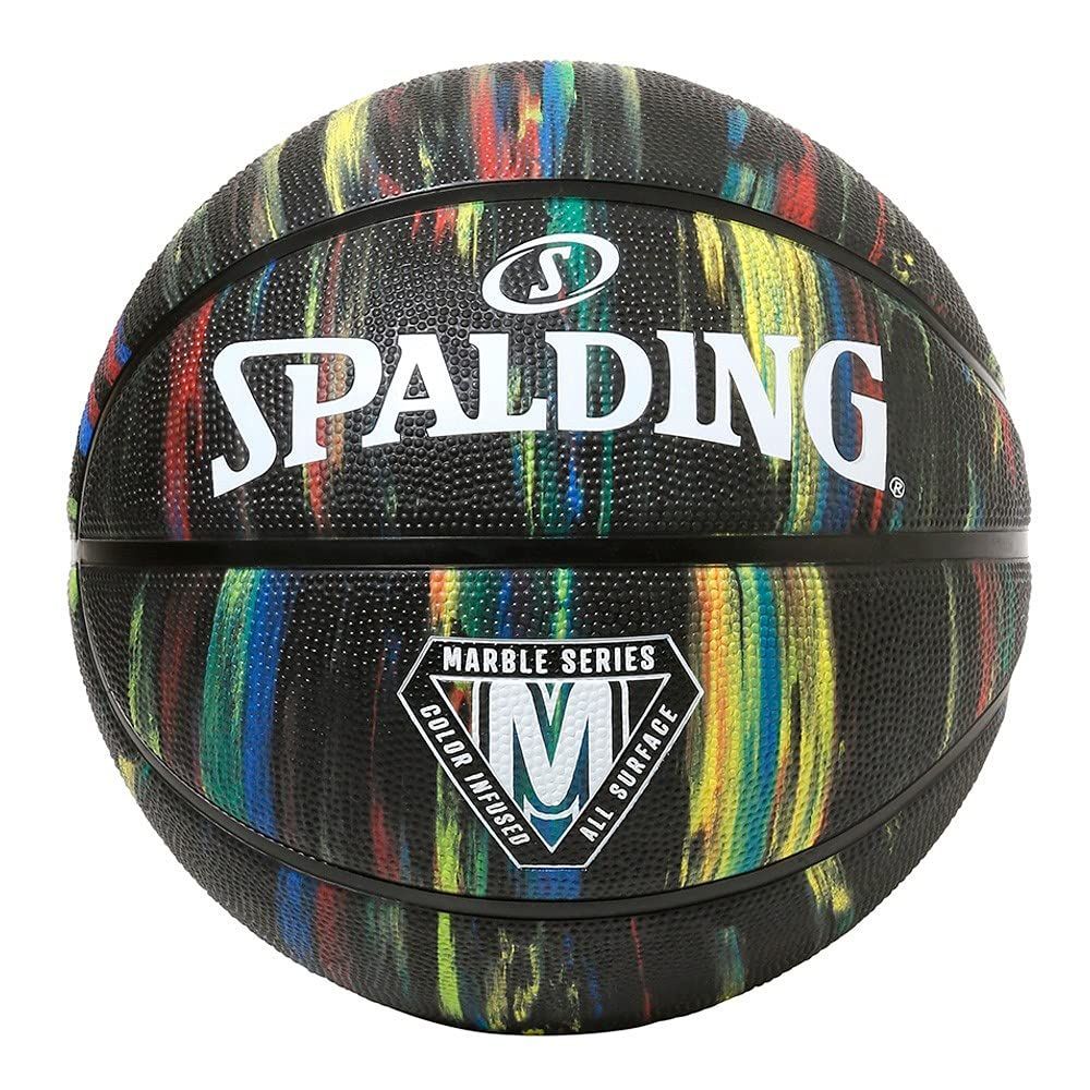 【在庫セール】マーブル ラバー 7号 ベーシック ボール バスケットボール SPALDING(スポルディング)