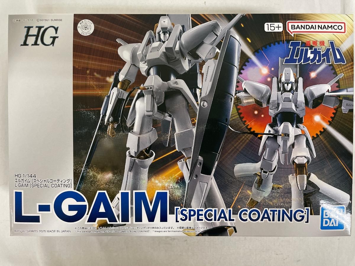 新品未開封 HG 1/144 エルガイム(スペシャルコーティング) HG 1/144 エルガイム [スペシャルコーティング]│株式会社
