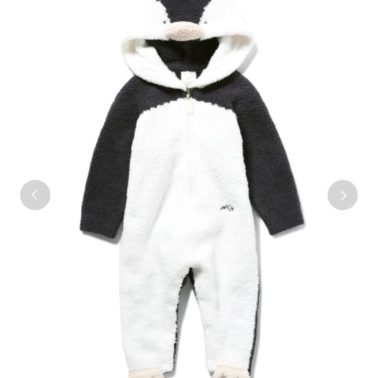 ジェラートピケ旭山動物園ペンギンロンパース70cmベビー服(~85cm 