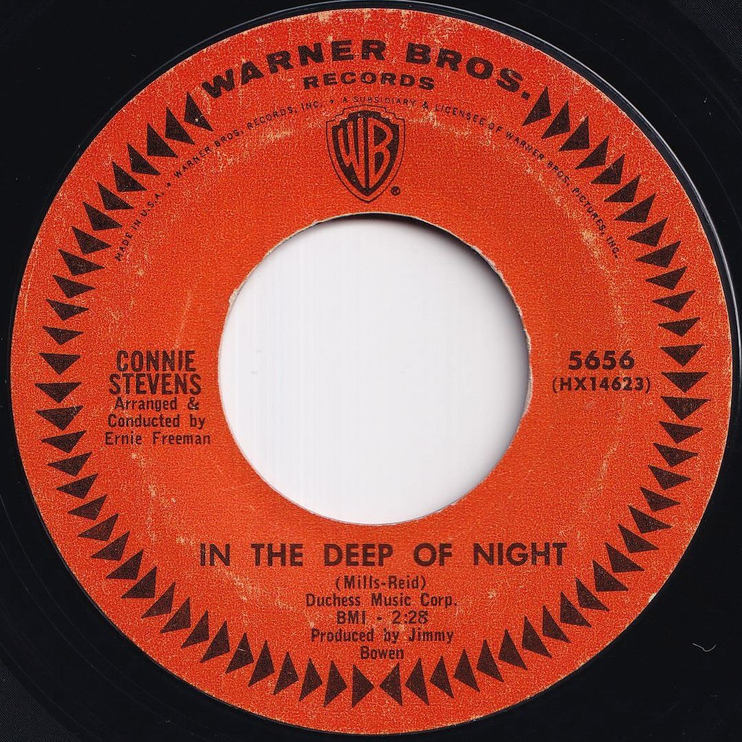 Connie Stevens Something Beautiful / In The Deep Of The