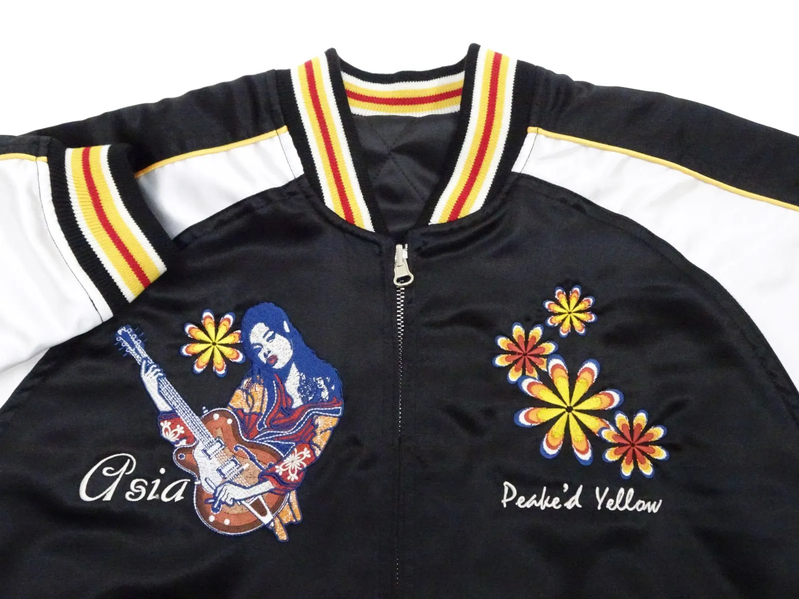 PEAKE'D YELLOW 】ピークドイエロー別珍スカジャン☆42