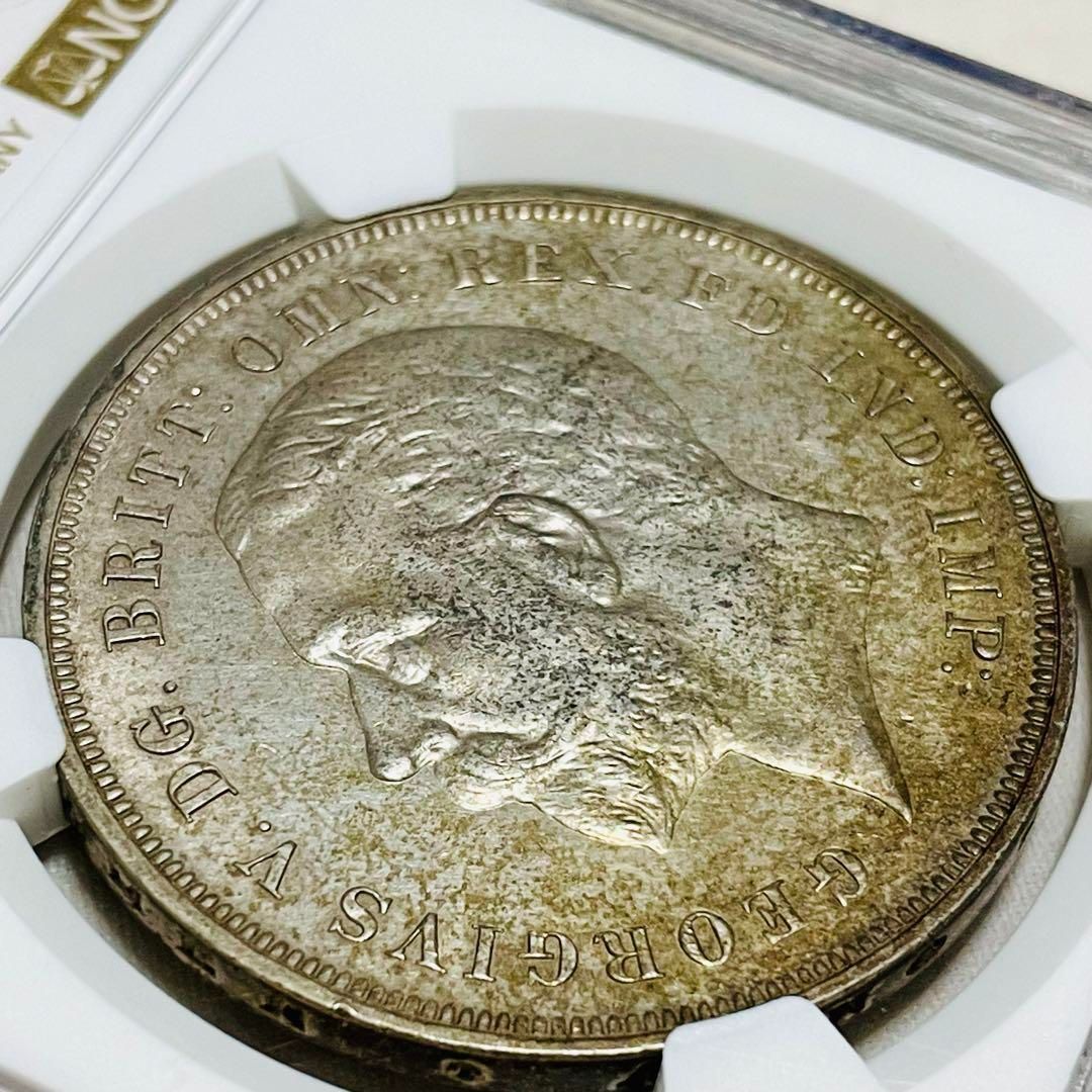 1935 英国ジョージ5世 戴冠25周年 1クラウン銀貨 UNC DETAILS - メルカリ