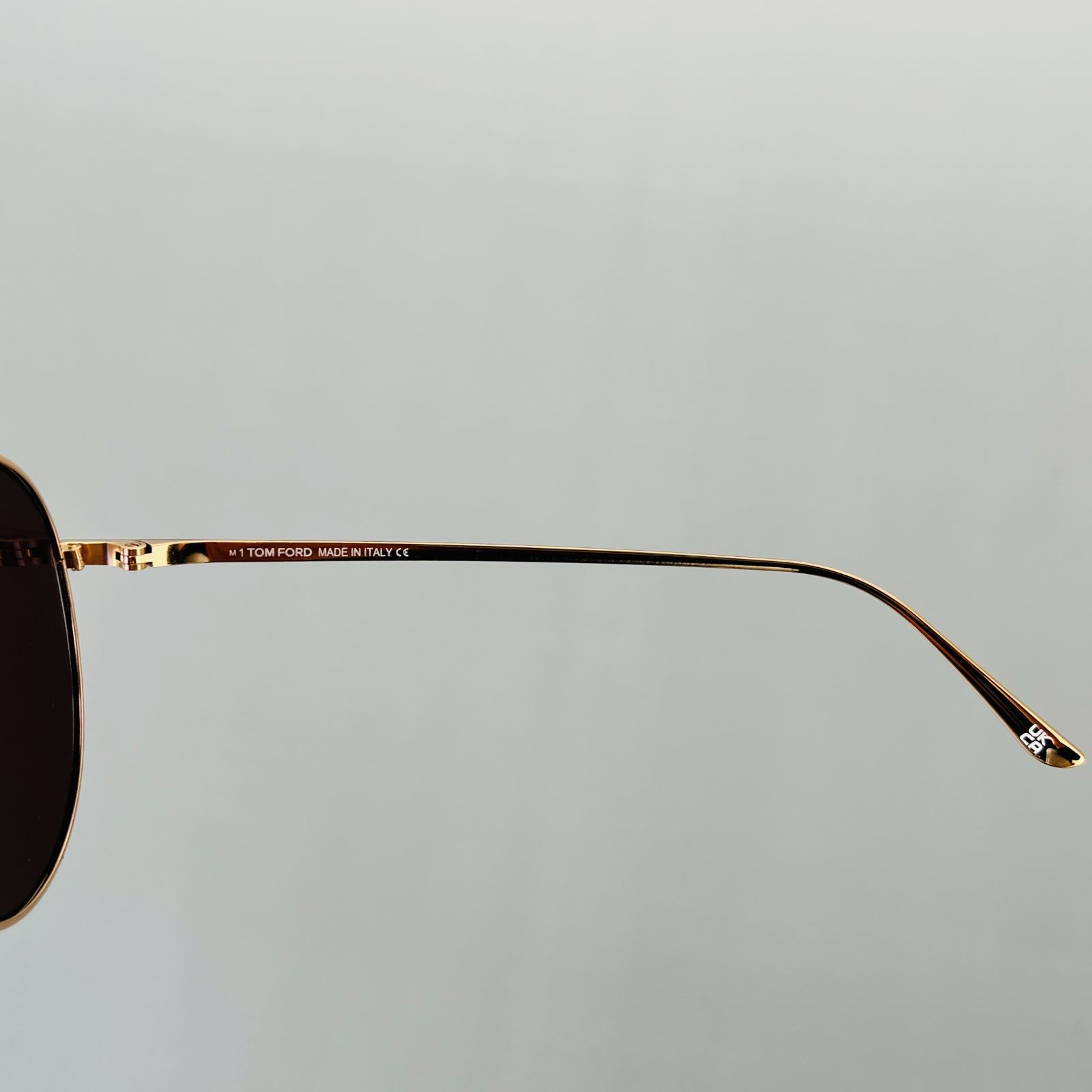 サングラス トムフォード TOM FORD ティアドロップ ゴールド グレー 