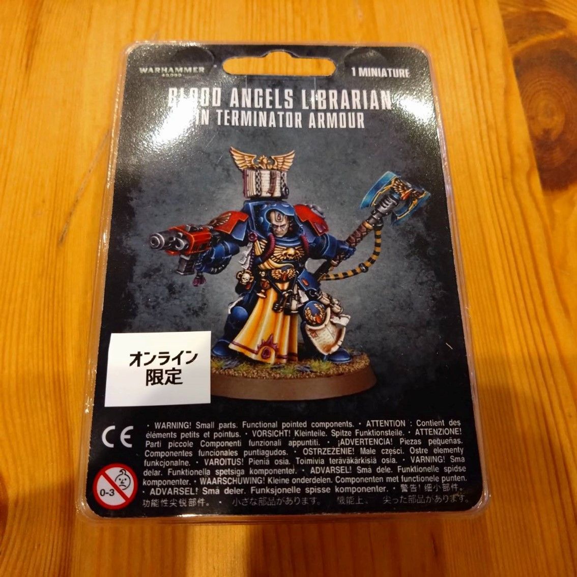 Blood Angels Librarian in Terminator Armour