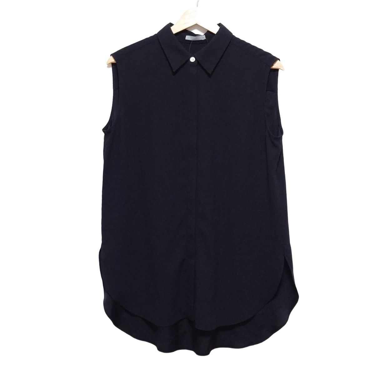 theory luxe セオリーリュクス ノースリーブシャツブラウス サイズ38 M レディース - 黒