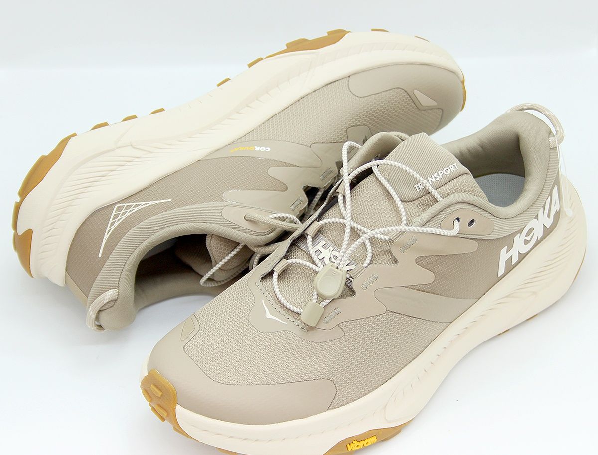 HOKA ONE ONE ホカオネオネ TRANSPORT トランスポート 25cm ローカットスニーカー デューン | エグノック