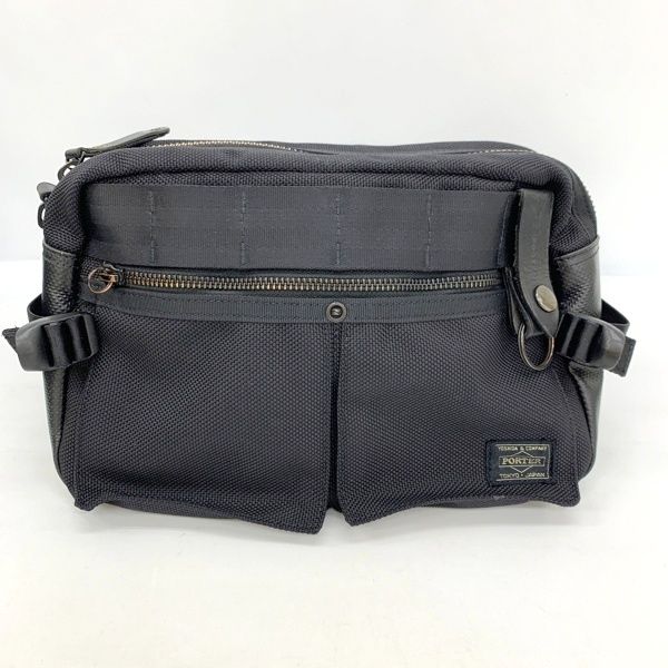 【美品】PORTER HEATウェストバック PORTER ポーター HEAT ヒート ウエストバッグ 703-07971 ボディー