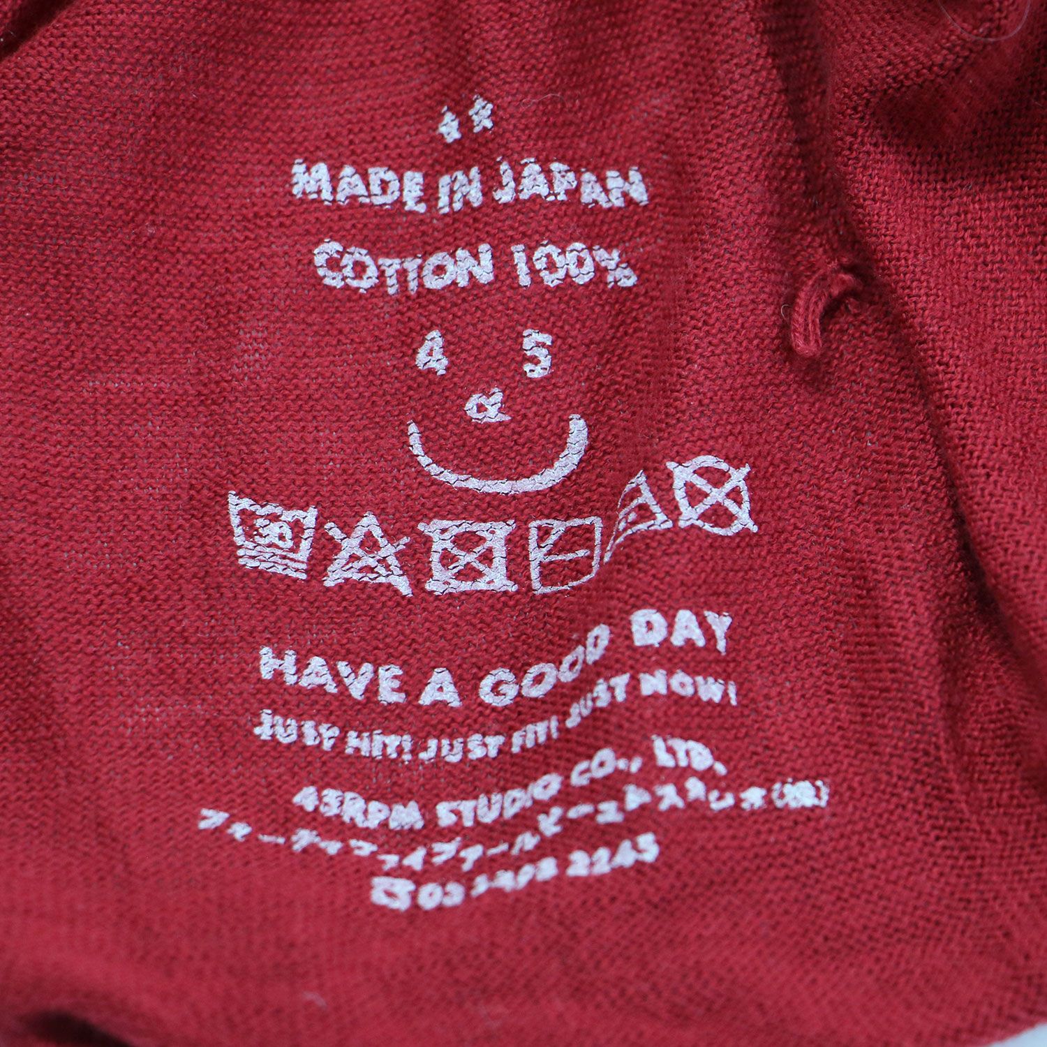 ✨日本製✨ 45R フォーティファイブアール 2 ニット セーター 綿100％ ✨日本製✨ 45R フォーティファイブアール 2 ニット セーター 綿