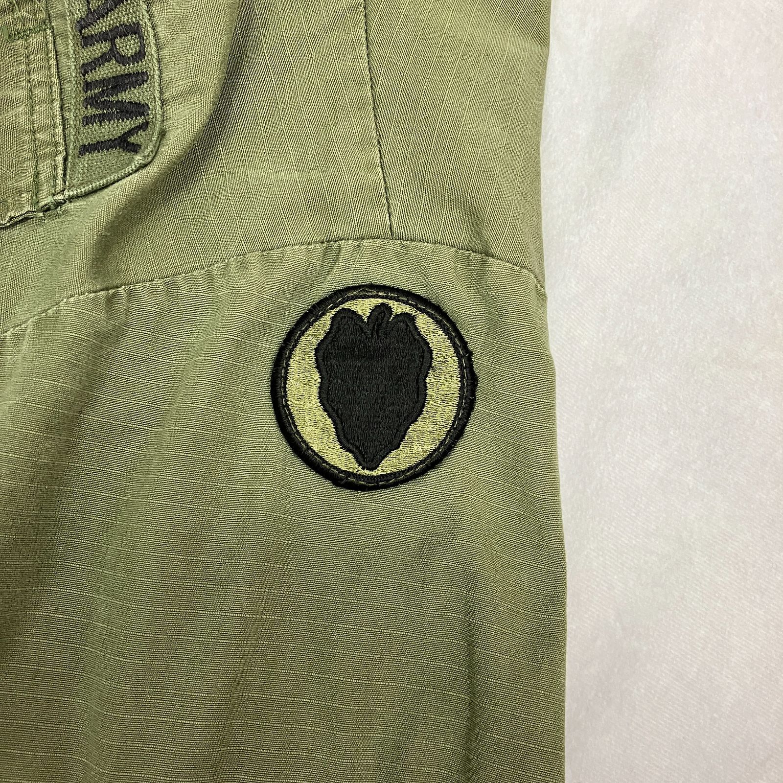 U.S.ARMY ジャングル ファティーグ ジャケット XS-R グリーン 米軍 