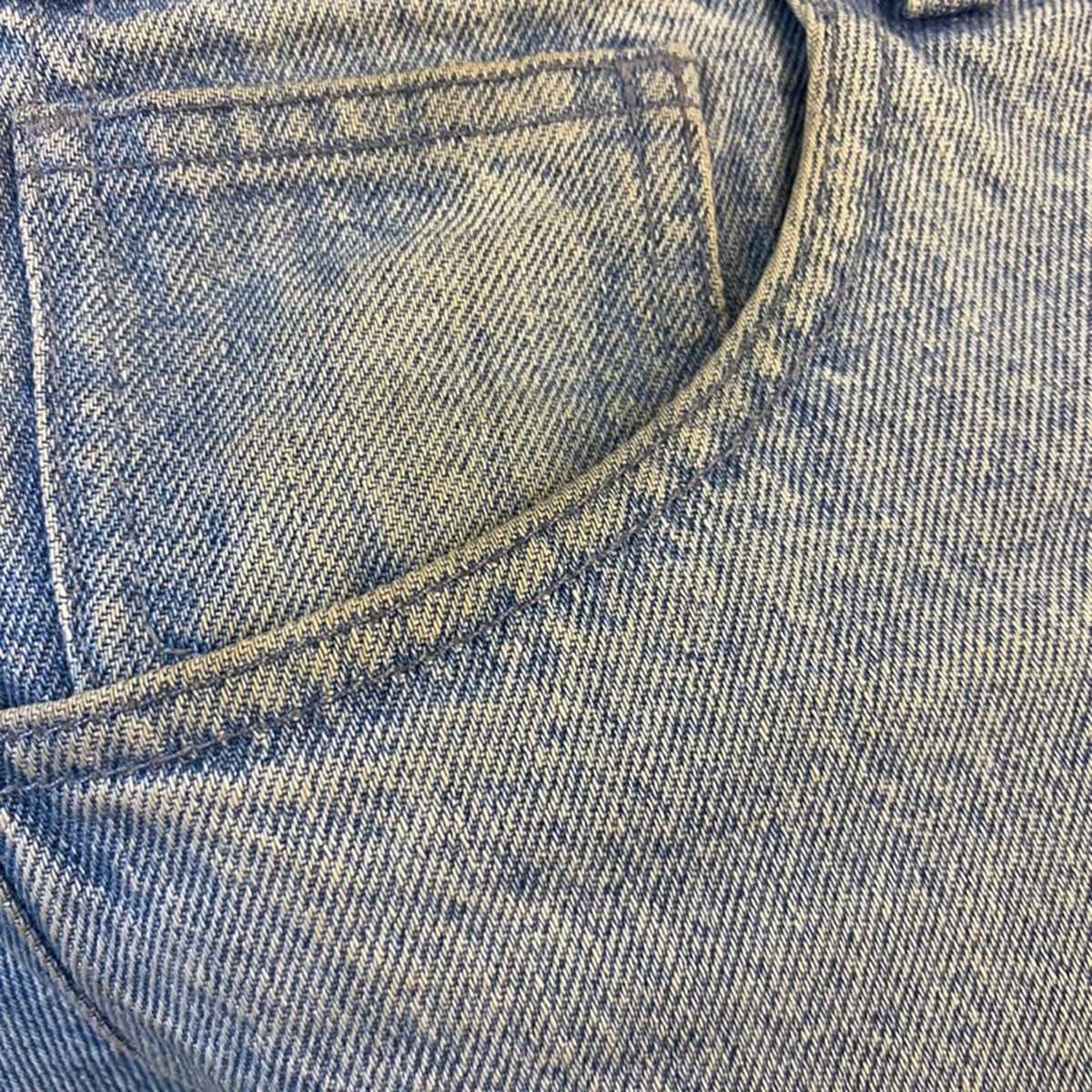 RAF SIMONS ラフシモンズ 20SS SLIM FIT Destroyed Denim PANTS スリム  