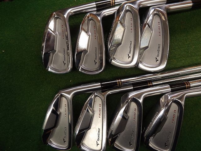4702 TOURSTAGE X-BLADE CB 3-PW NS 950GH WEIGHT FLOW S ブリヂストン ツアーステージ アイアンセット ゴルフクラブ .959582