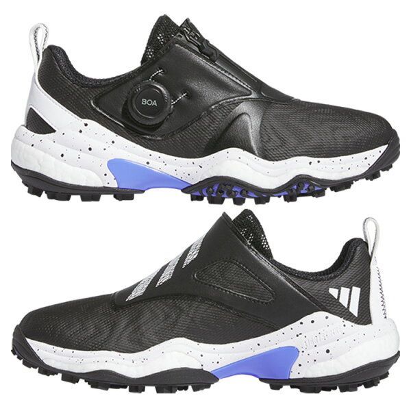 Flora♡基本翌日発送 様用27cm アディダスゴルフ 黒 コードカオス ボア コードカオス 25 ボア【adidas Golf/アディダスゴルフ
