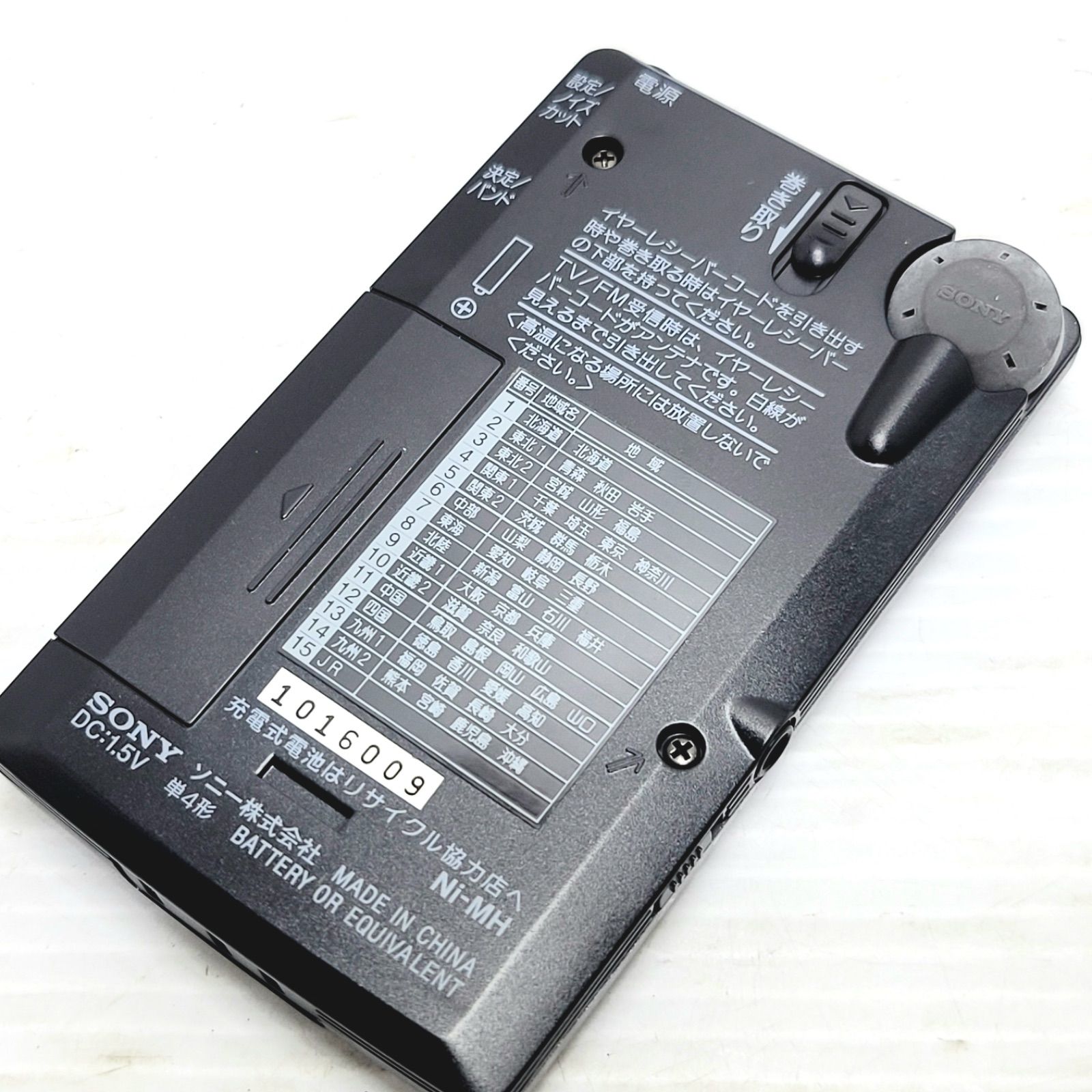 未使用品)SONY PLLシンセサイザーラジオ ICF-RN933 - メルカリ