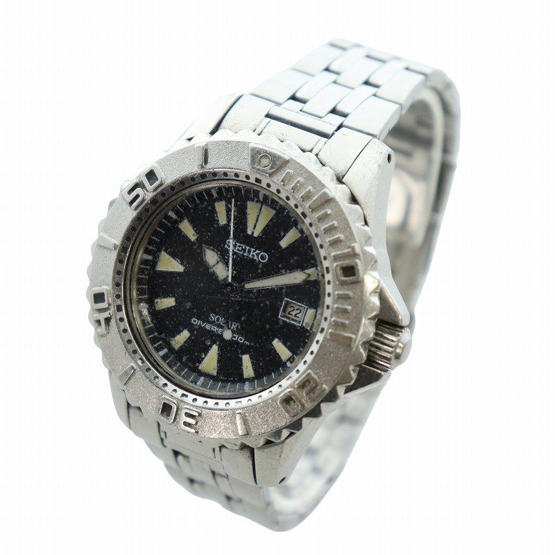 【美品】セイコー プロスペックス ソーラー ダイバー200m V145-0CC0 ユ*キ様 【美品】SEIKO プロスペックス ソーラーダイバーズ200