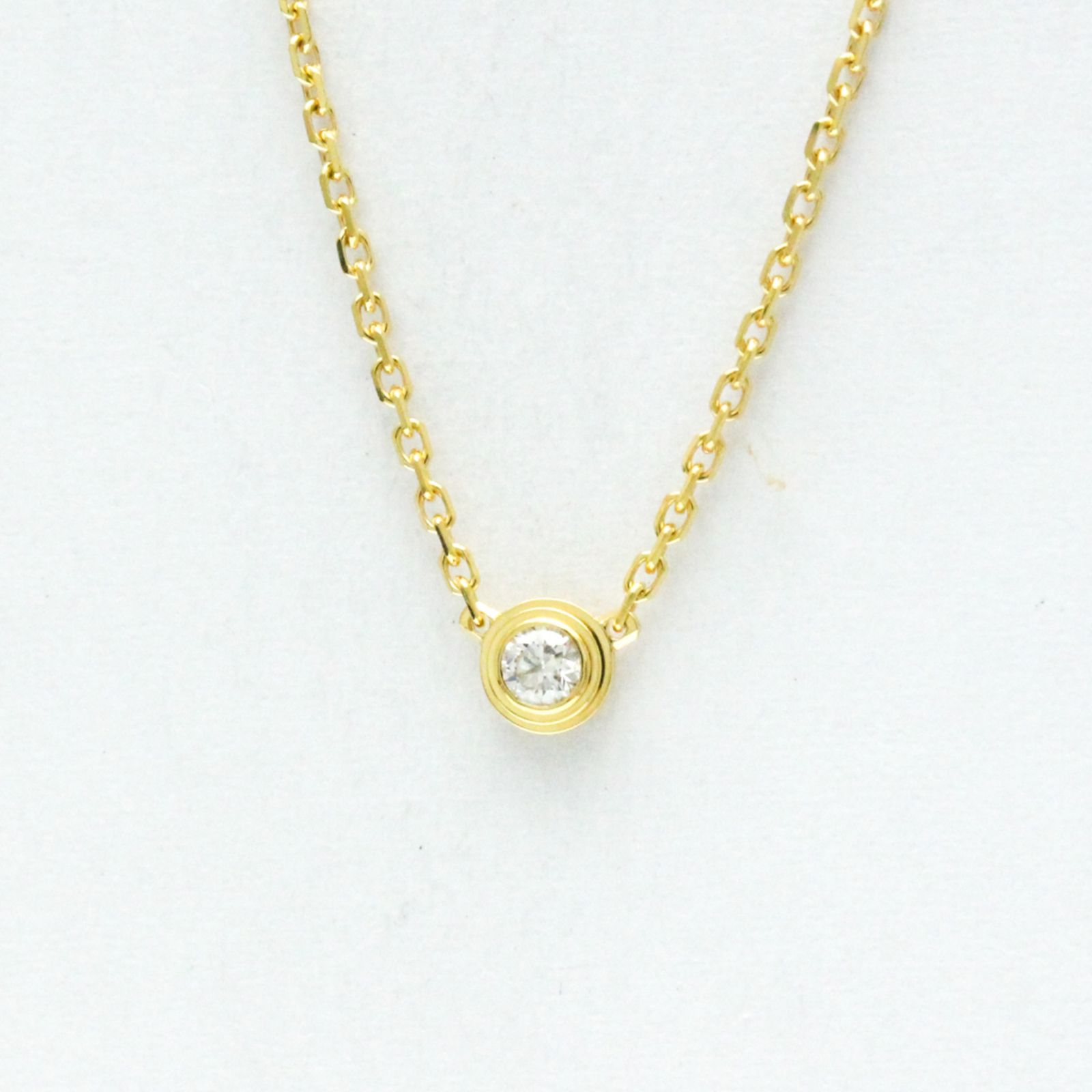 美品カルティエダムールネックレスLMイエローゴールドCartierダイヤモンド 楽天市場】0.18ct/Cartier カルティエ ダムールラージモデル 1P