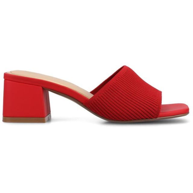 【送料無料】 ジュルネ コレクション レディース サンダル シューズ Journee Collection Shilin Women's Slip On Dress Sandals Blue