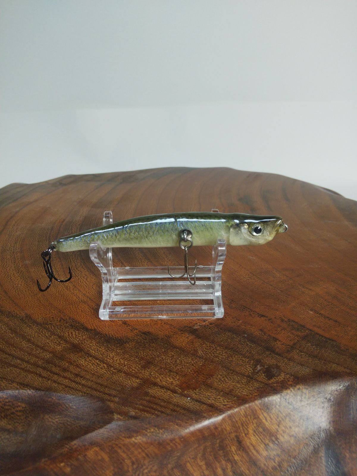 剥製魚皮ルアーカスタム ベントミノー76 オイカワ稚魚 【公式通販】