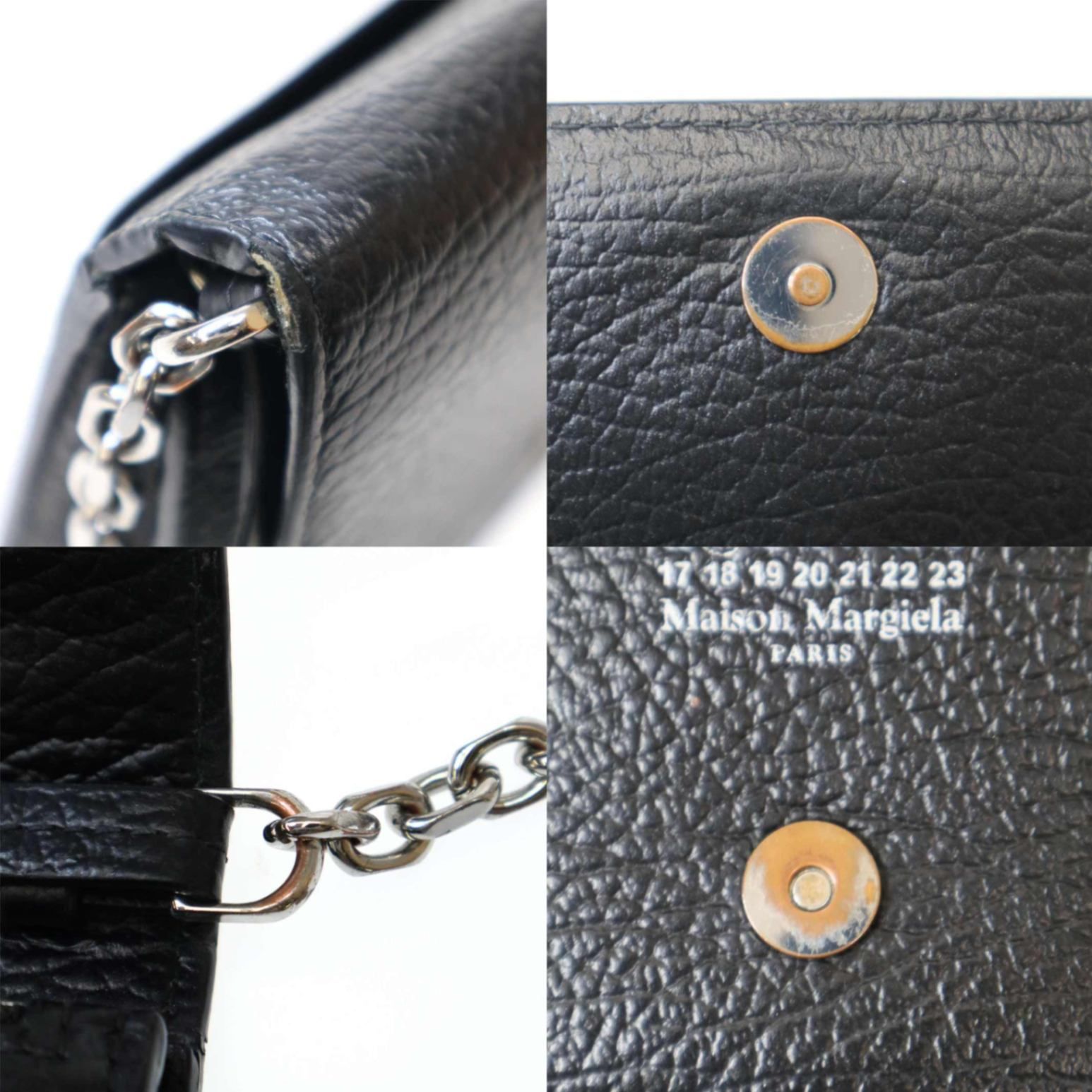 Maison Margiela メゾン マルジェラ チェーンレザーウォレット  