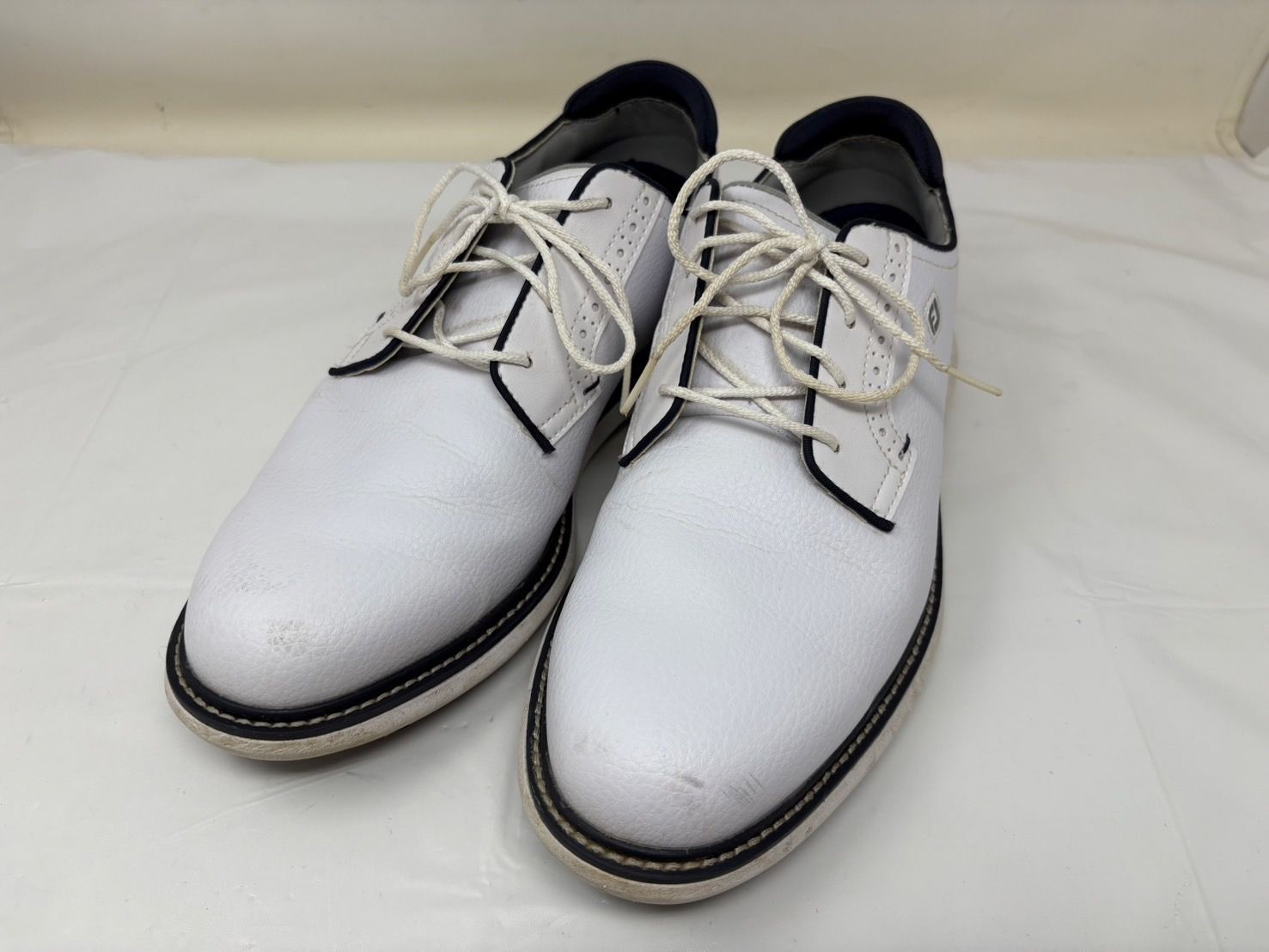 ◇フットジョイ ゴルフシューズ 57948J 白系 ホワイト 27.5cm