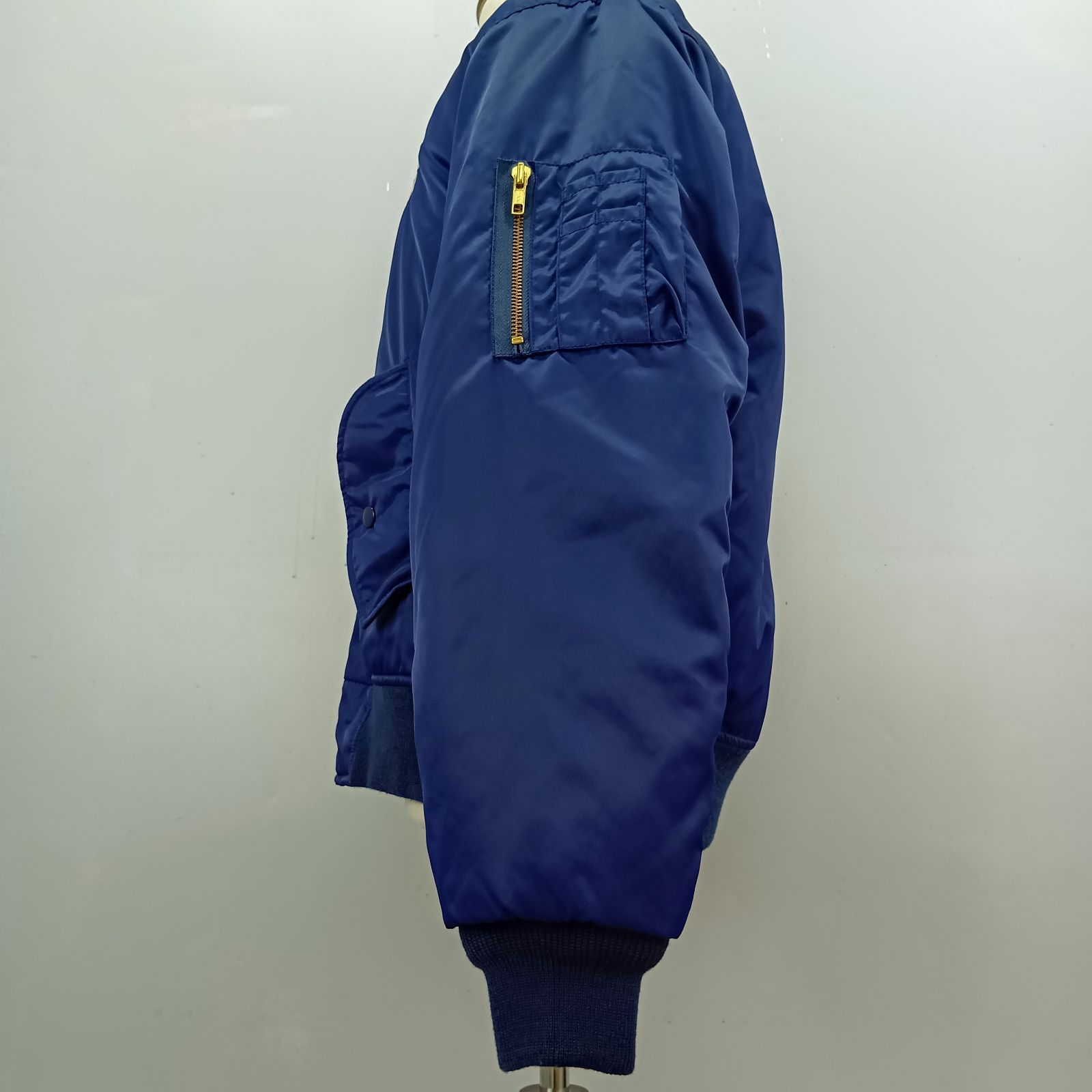 非売品 BOSSジャン 初代 ボスジャン MA-1 刺繍 90年代 M
