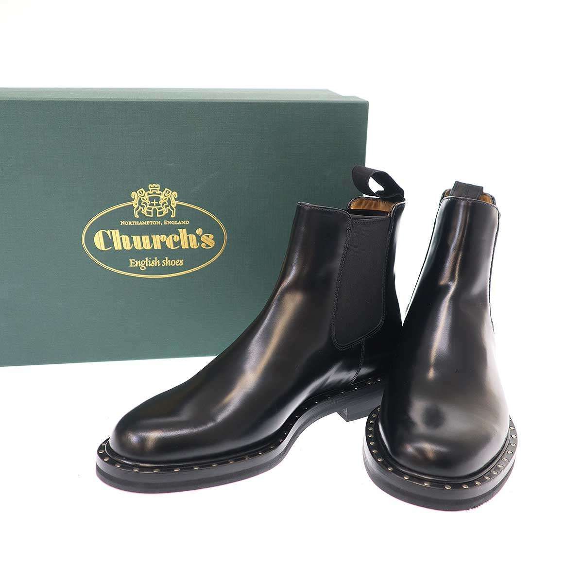 【新品】church’s チャーチ　チェルシーブーツ　36 楽天市場】チャーチ Church's チェルシーブーツ サイドゴア メンズ