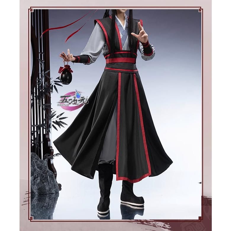 ハロウィン 猫屋小舗 魔道祖師 公式衣装 コスプレ 魏無羨 少年 クラシックver ウィッグ 靴 剣 追加可 BJ0930ML03 ハロウィン