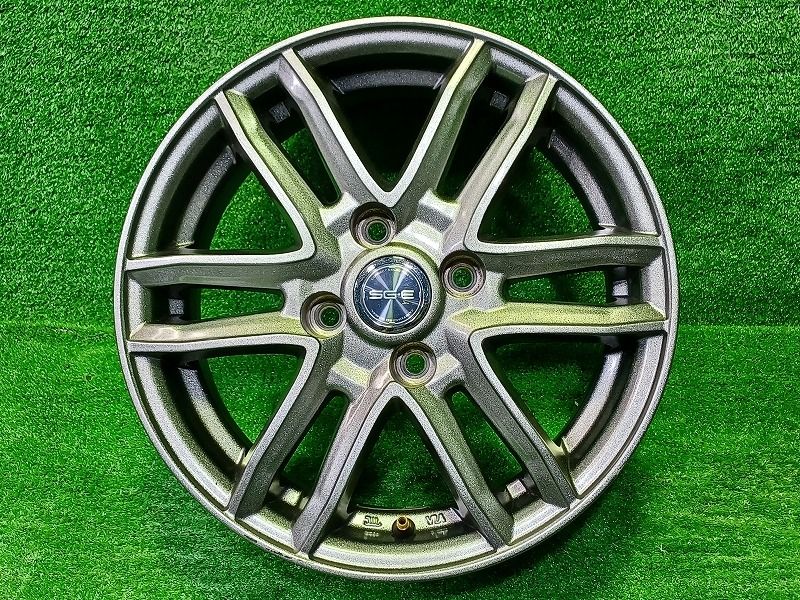 社外 SG-E 14ｲﾝﾁ 5.5J 4穴 4本 100 38 TRITUETUBI_COM