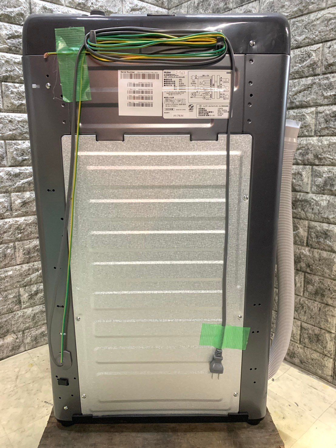 全国送料無料☆3か月保証☆洗濯機☆ハイアール☆2023年☆5.5㎏☆JW  