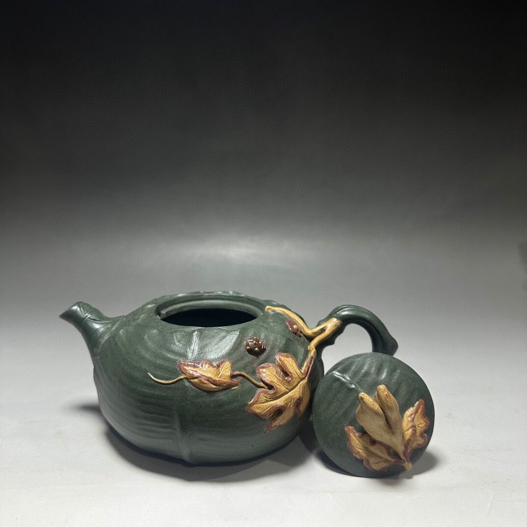 綠砂 紫砂壷