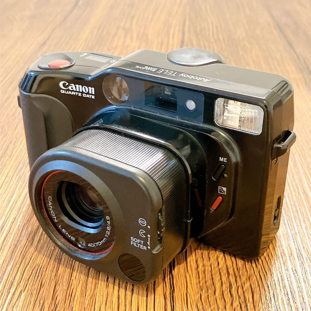 Canon Autoboy TELE フィルムカメラ 動作確認済 - メルカリ