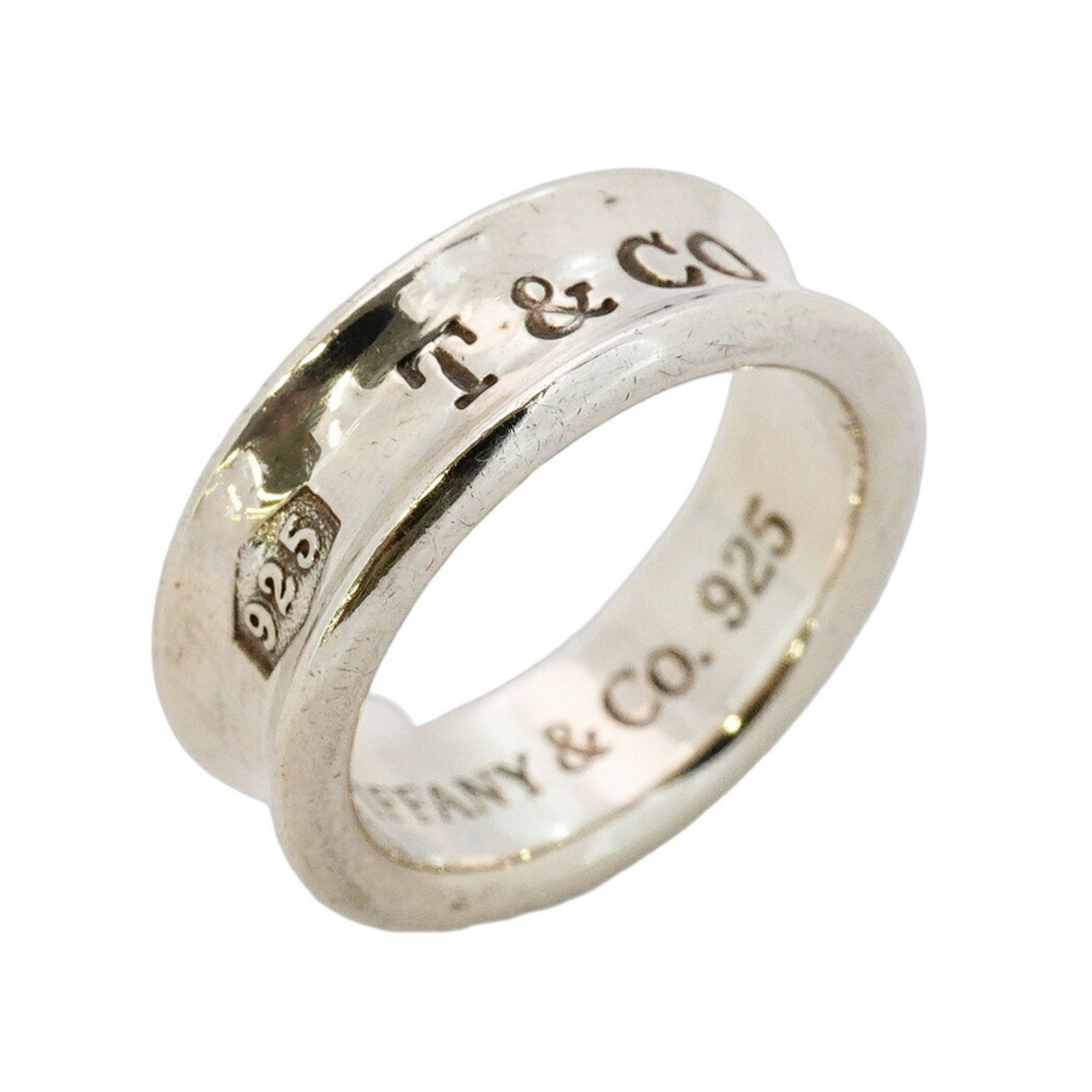 極美品 ティファニー Tiffany ナローリング 9号 1997 銀 925 極 美品 TIFFANY&Co. ティファニー ナローリング シルバー925