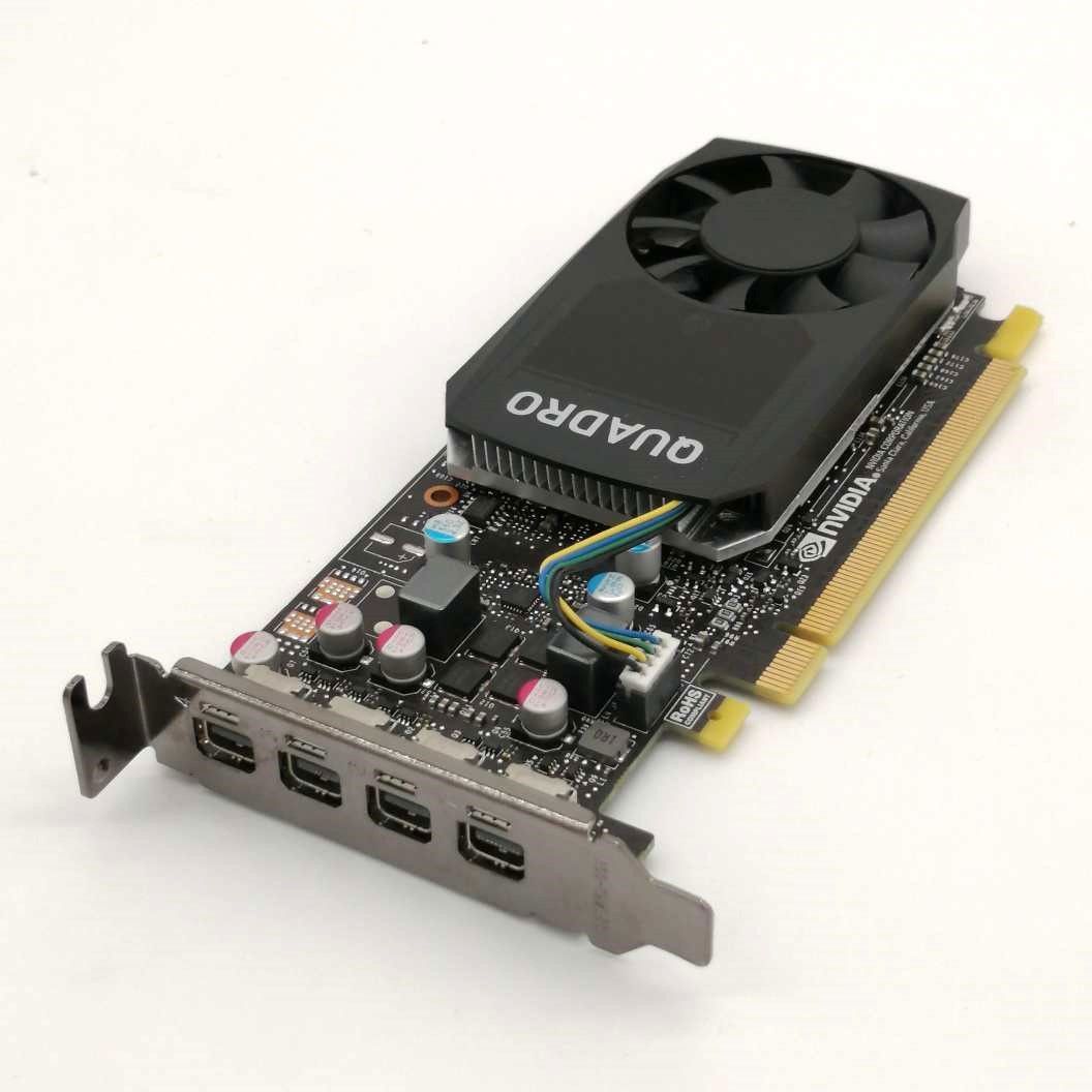 NVIDIA Quadro P620 2GB GDDR5 4K対応 4画面表示可能 ロープロファイル
