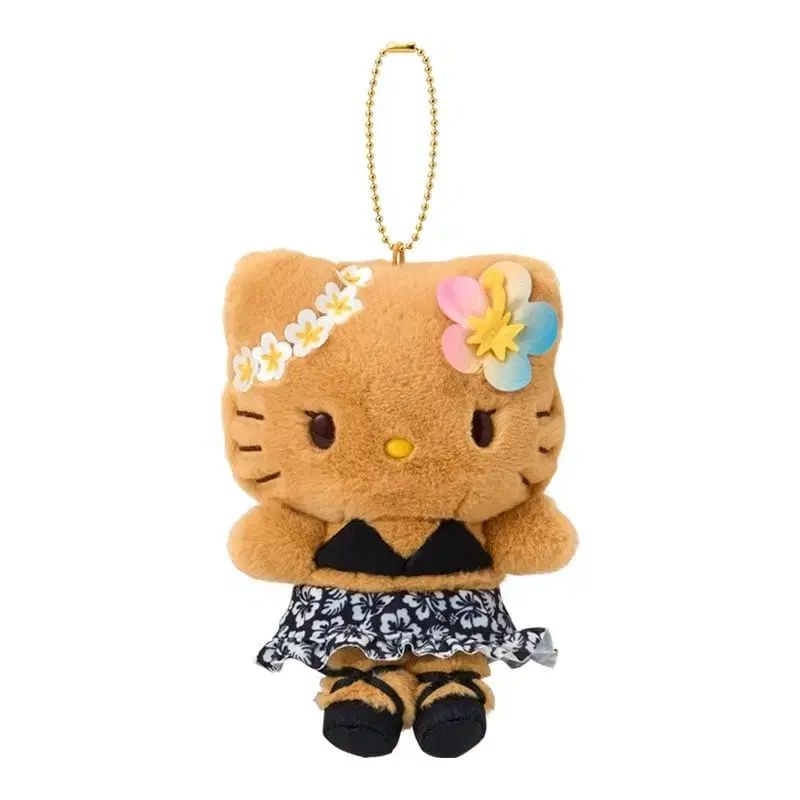ハローキティ トロピカルバカンス ドールマスコット キーホルダー ハローキティ トロピカルバカンス ドールマスコット