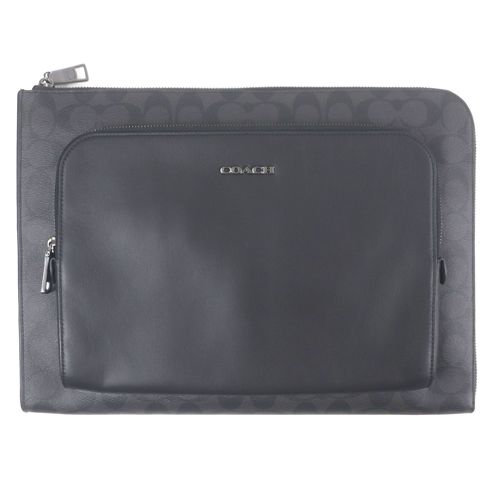 極美品□COACH コーチ CU113 イーサン ポートフォリオ・シグネチャー
