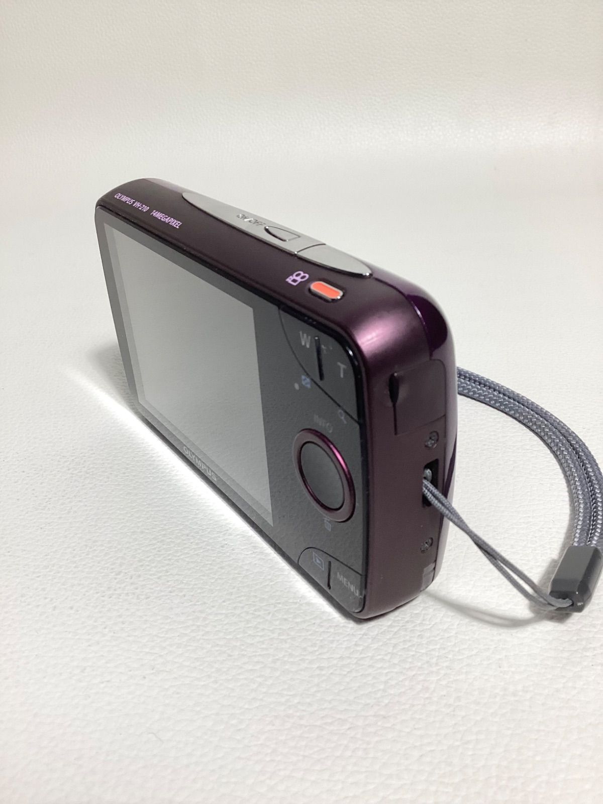 OLYMPUS デジタルカメラ VH-210 パープル 1400万画素 光学5倍ズーム 