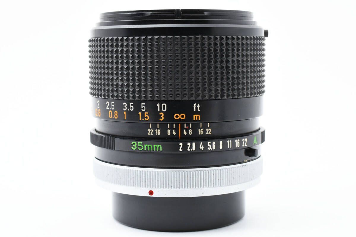 ☆良品☆ キヤノン CANON FD 35mm F2 S.S.C. 2024 絞りA #542AR Canon