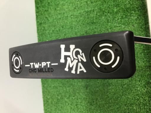 本間ゴルフ TOUR WORLD TW-PT ブレード 34インチ パター PT スチール フレックスその他 メンズ 男性用 右利き 右用 Cランク ゴルフクラブ