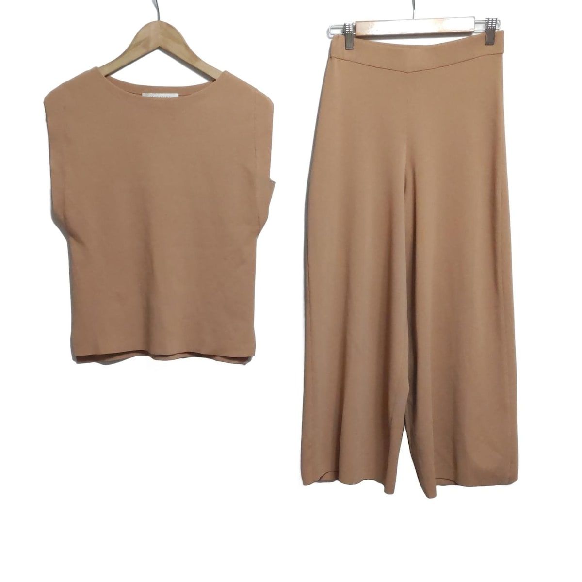 ESTNATION エストネーション レディースパンツセットアップ レディース - ライトブラウン