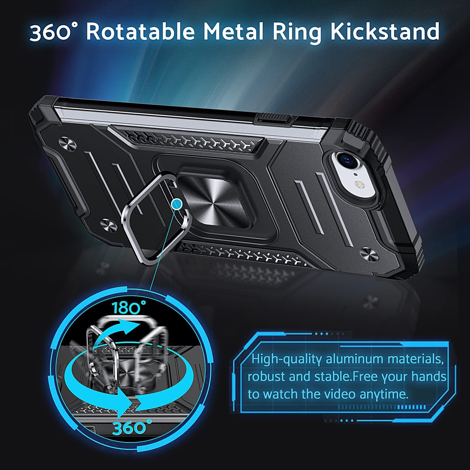 数量限定』 ケース 第3/2世代 SE リング 付き iPhone SE2・ 8・7 4.7