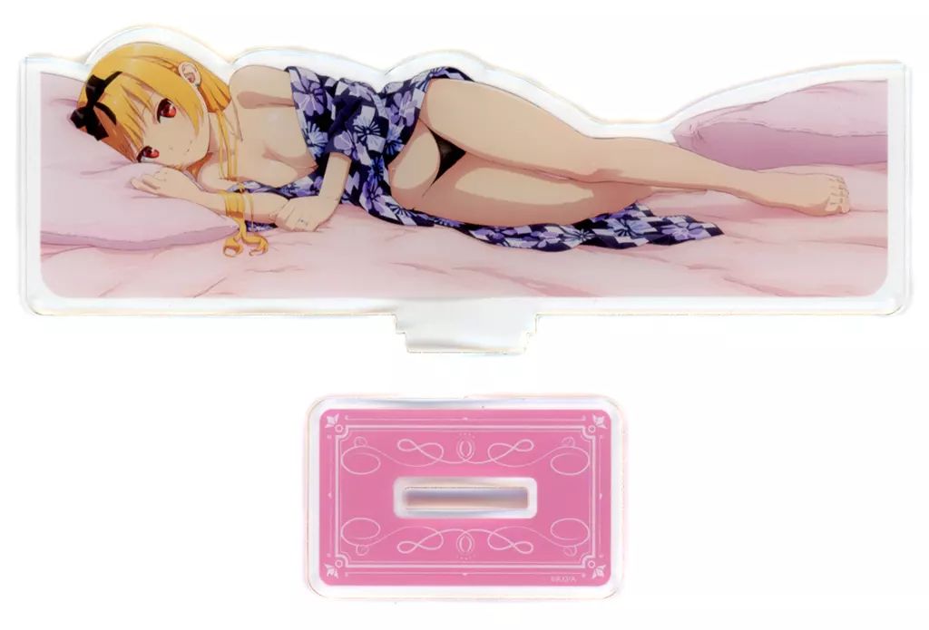 【中古】アクリルスタンド・アクリルパネル [単品] ユエ アクリルスタンド 「C100 ありふれた職業で世界最強 ユエと朝チュンセット」