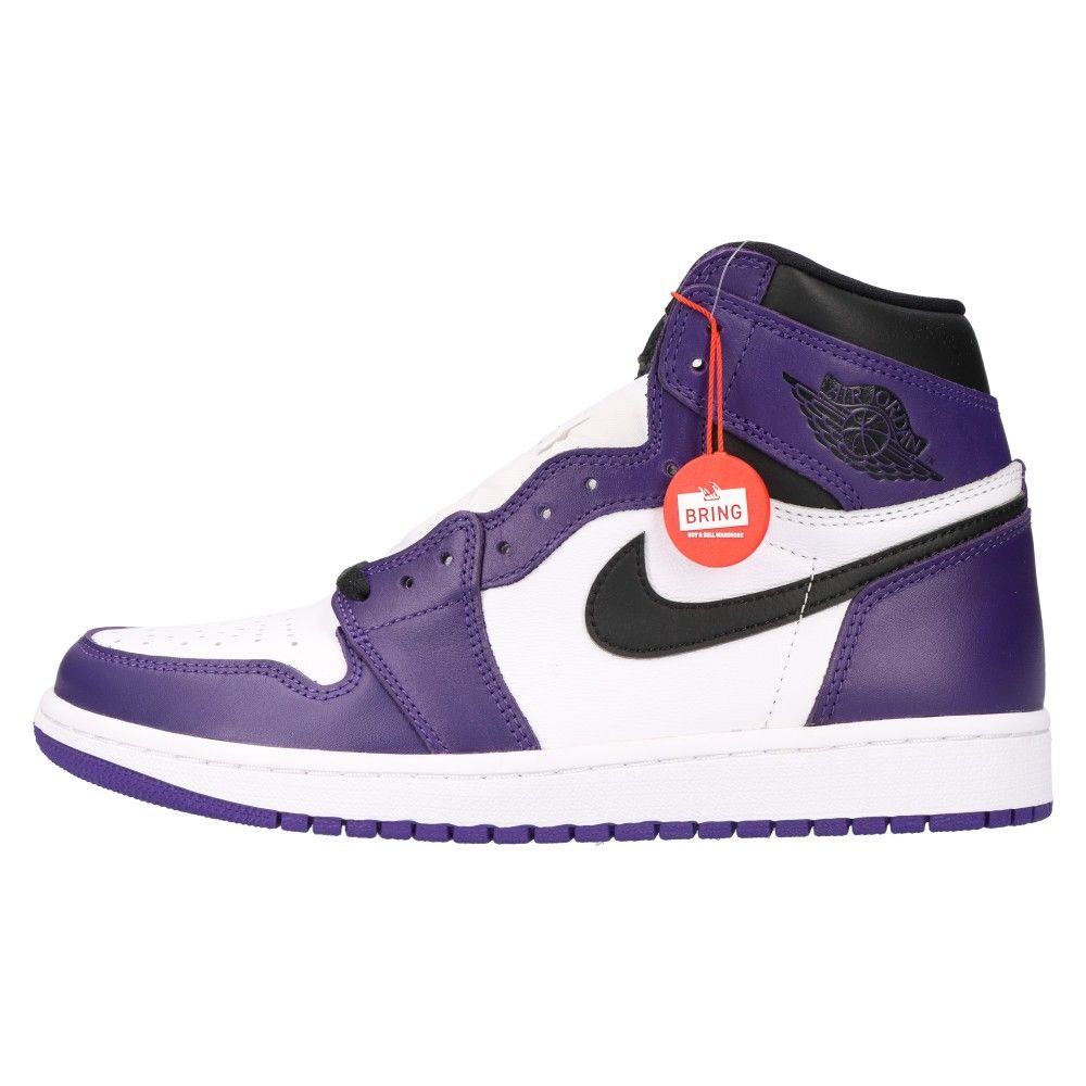 NIKE (ナイキ) AIR JORDAN 1 RETRO HIGH OG COURT PURPLE エア