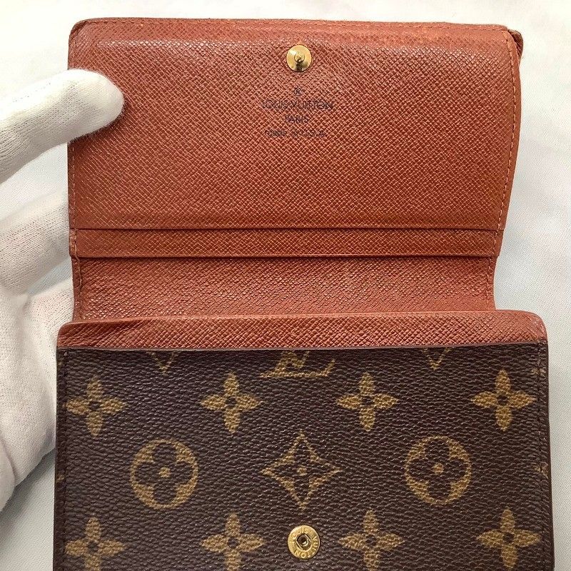 LOUIS VUITTON ルイヴィトン モノグラム ポルトモネビエトレゾー