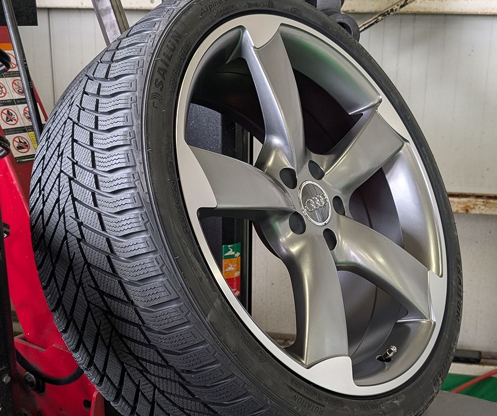 アウディ A5 A6 A7 SAILUN Alpine EVO2 255|35R20 20インチ スタッドレス タイヤ ホイール セット audi