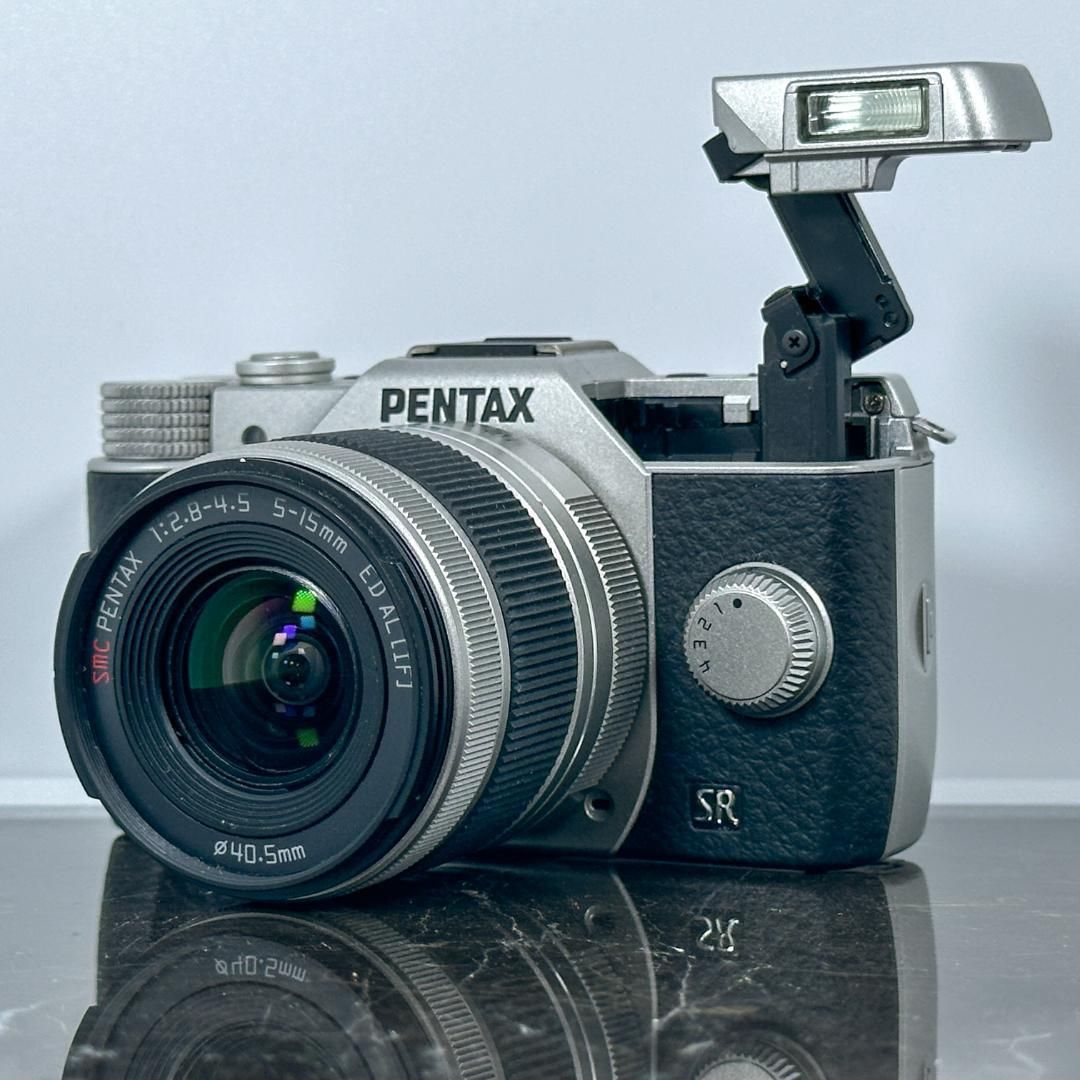 美品】PENTAX Q10 ズームレンズキット ミラーレス一眼 中古
