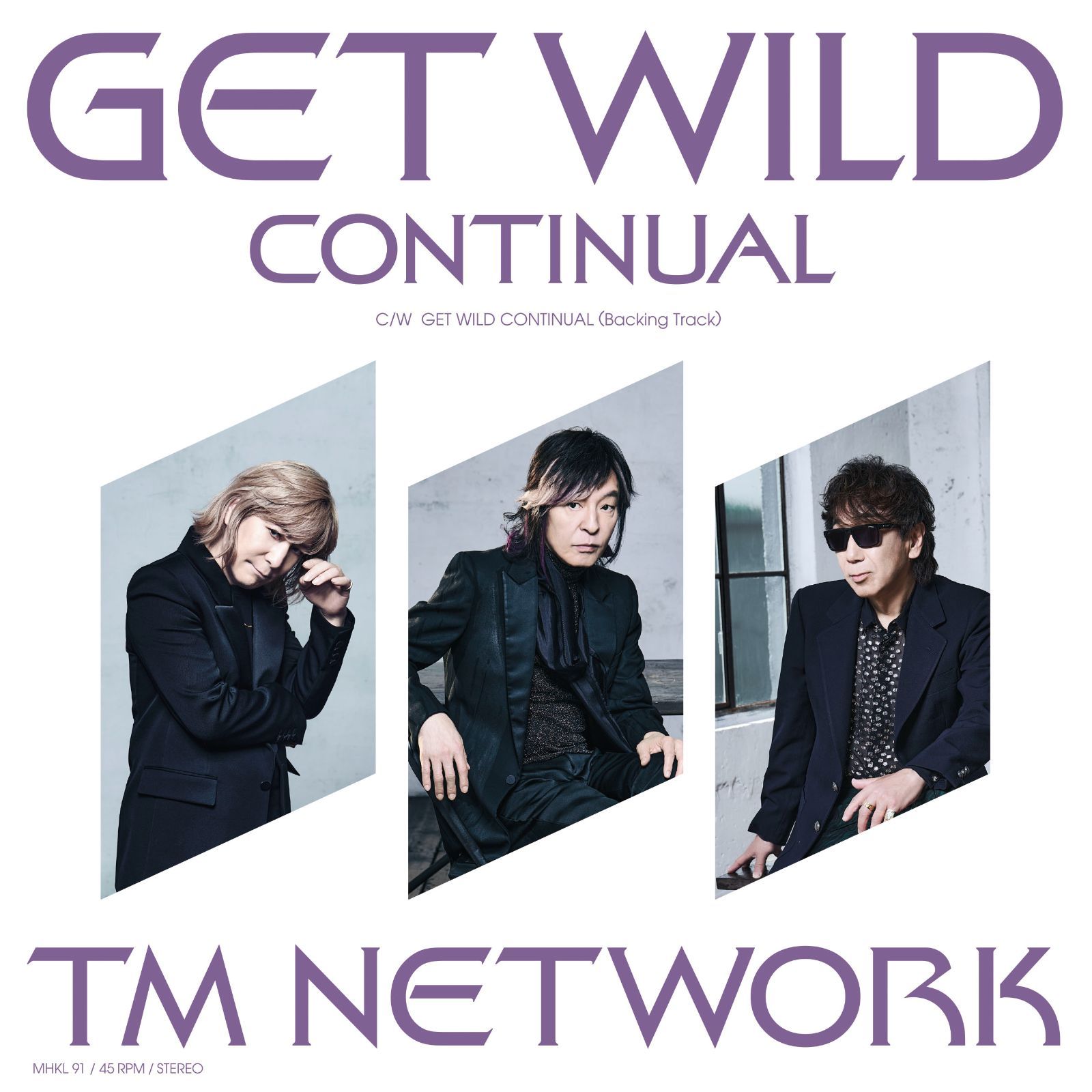 TM NETWORK Get Wild 完全生産限定盤 レコード 完全生産限定盤】TM NETWORK「Get Wild Continual」アナログ盤（7