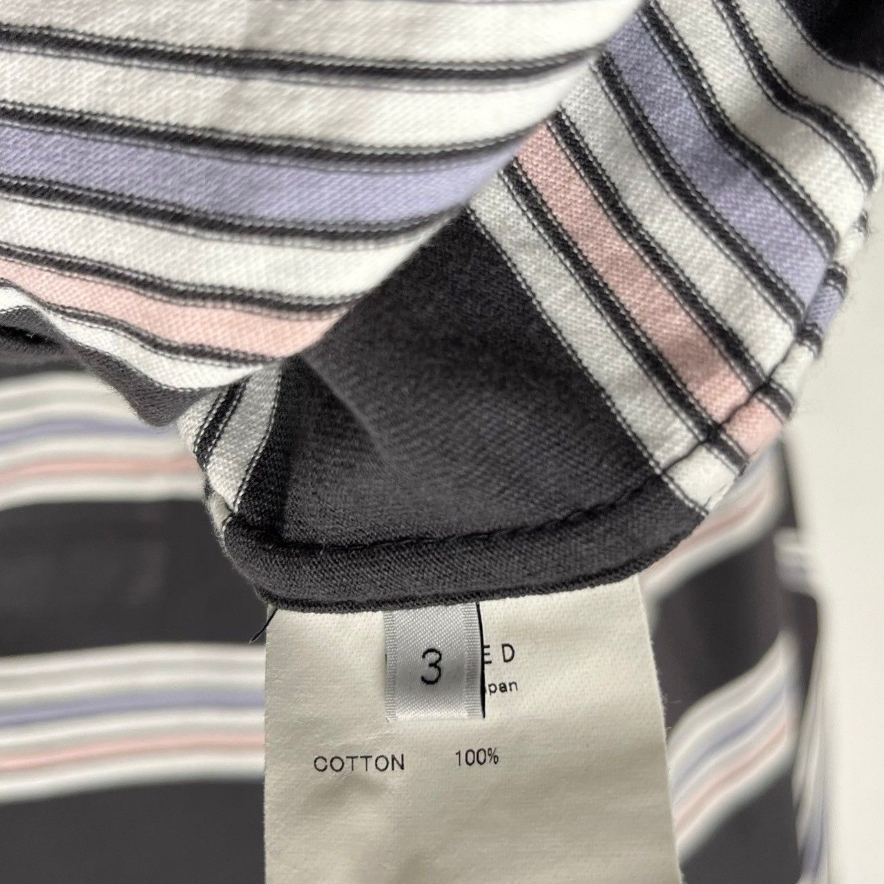 UNUSED アンユーズド 20SS long sleeve border t-shirt ボーダーロング 