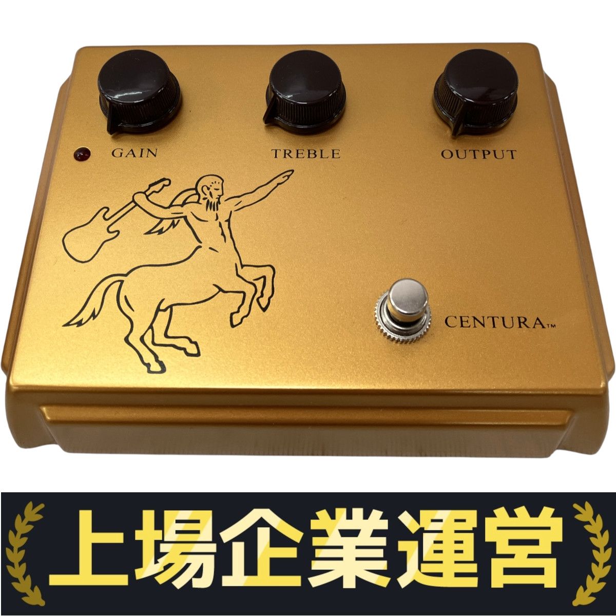 ceriaton CENTURA ギターエフェクター ゴールド Amazon | Ceriatone Centura Matte Gold 絵無し ギター
