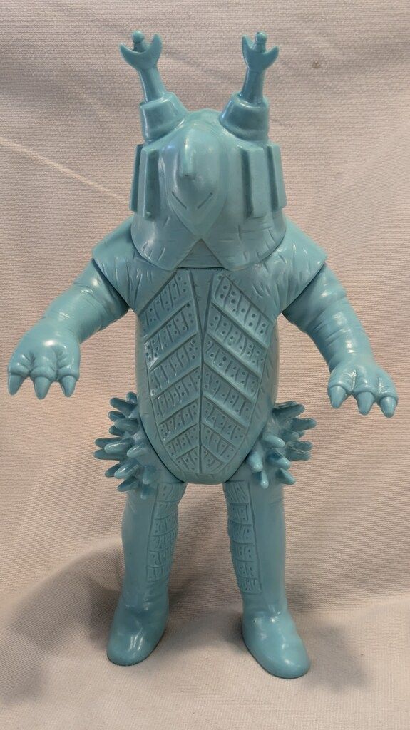 B-CLUB 復刻版怪獣シリーズ ブルマァク キングボックル 水色成型/未