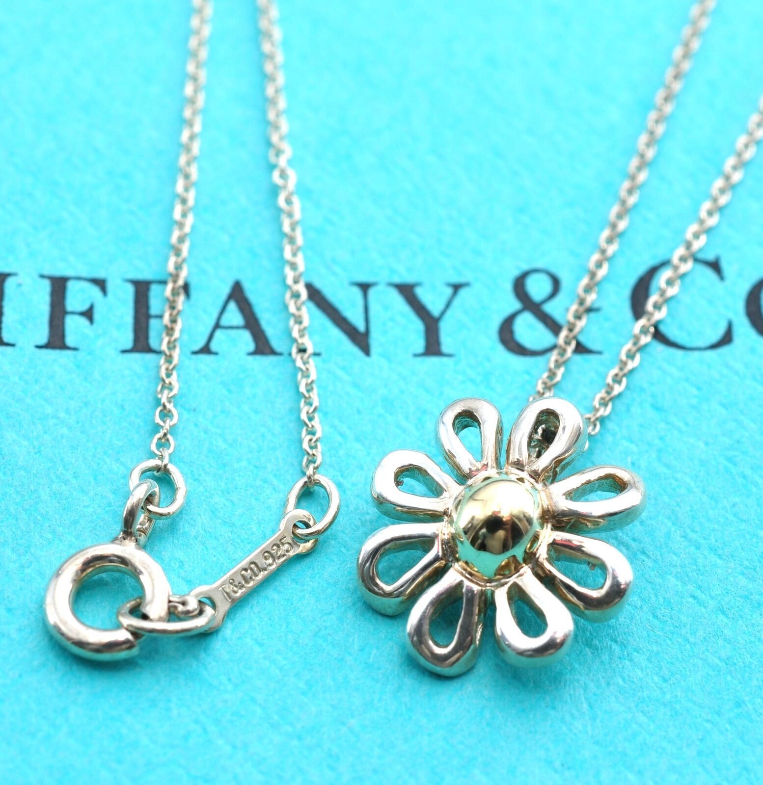 Tiffany & Co. ティファニー フラワー 花 ネックレス スターリング ...