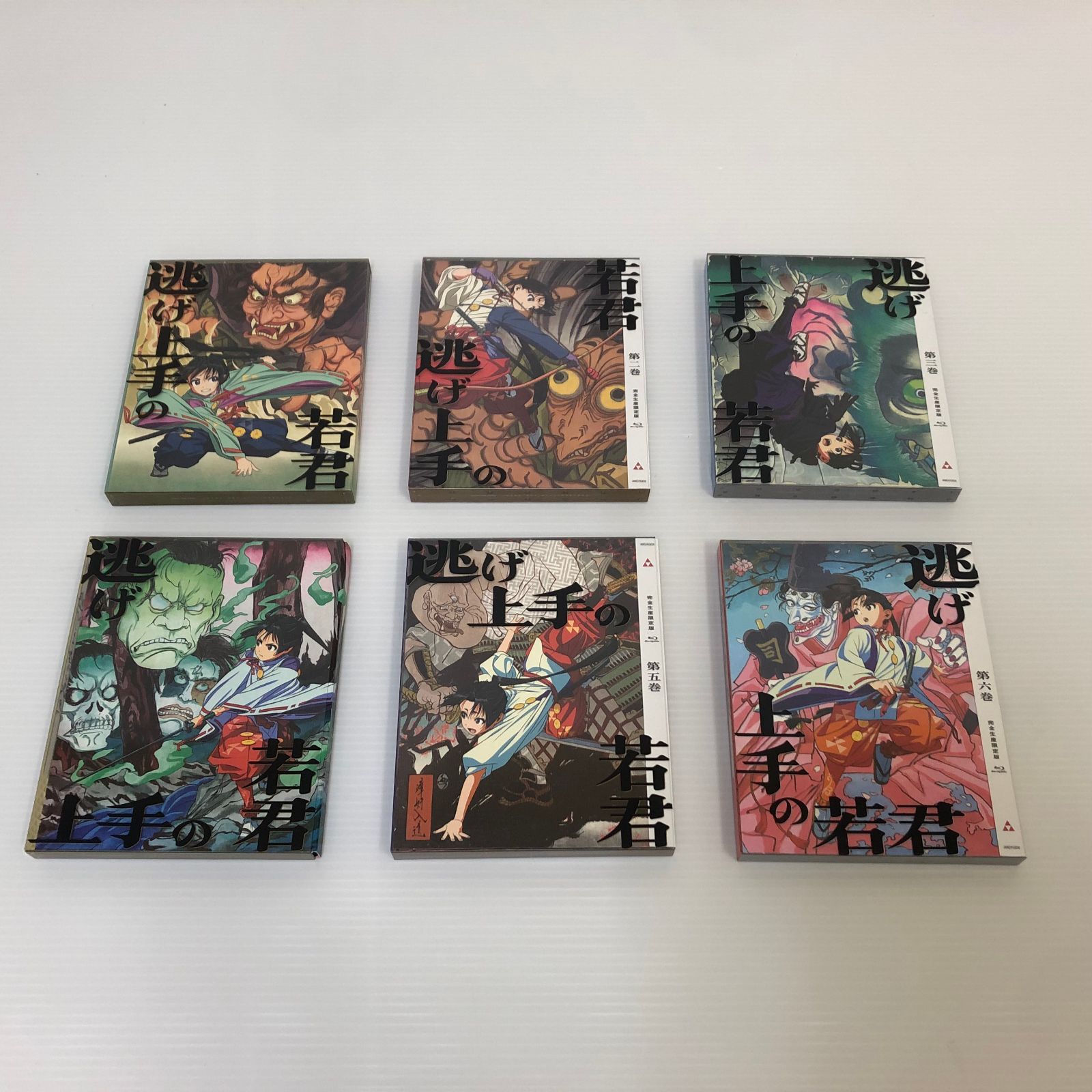 Blu-ray 逃げ上手の若君 1~6巻セット 完全生産 版 smadv086980